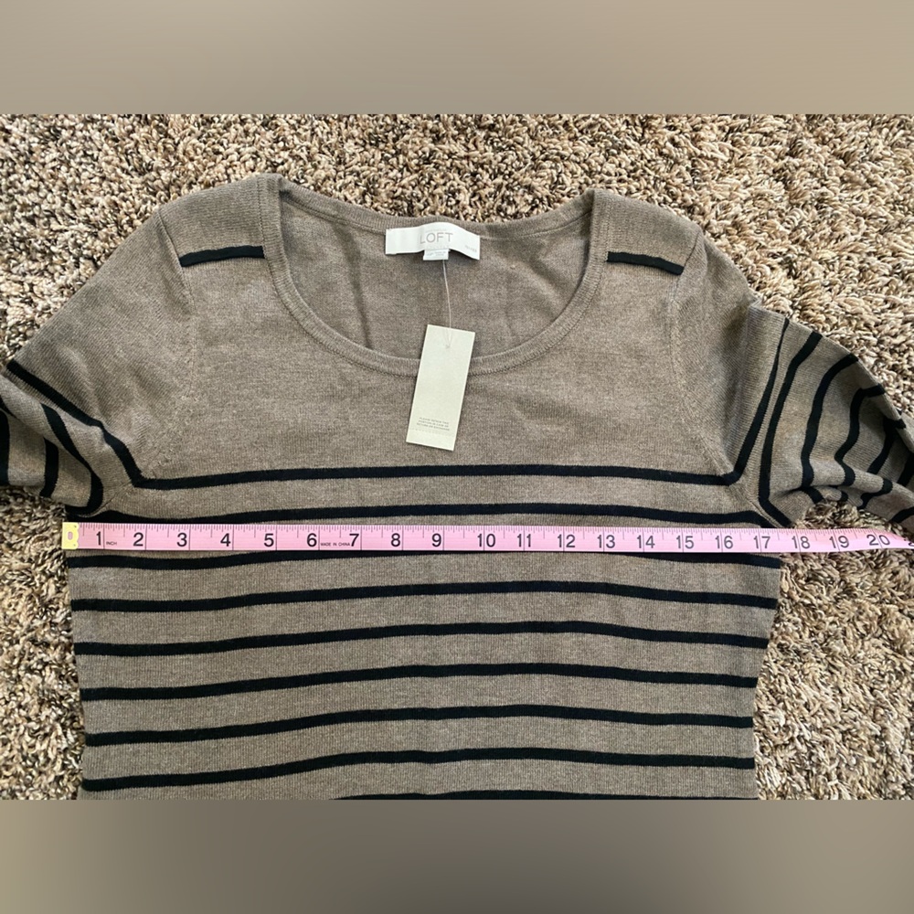 NWT Loft Sweater Dress - Petite Medium - Picture 4 of 5